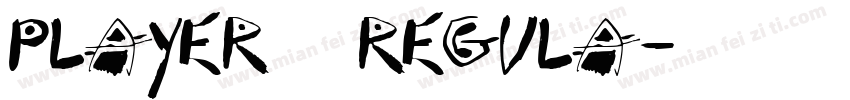 Player 3 Regula字体转换